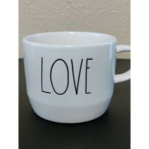 Rae Dunn Coffee Cup Mug LOVE Magenta 20 oz